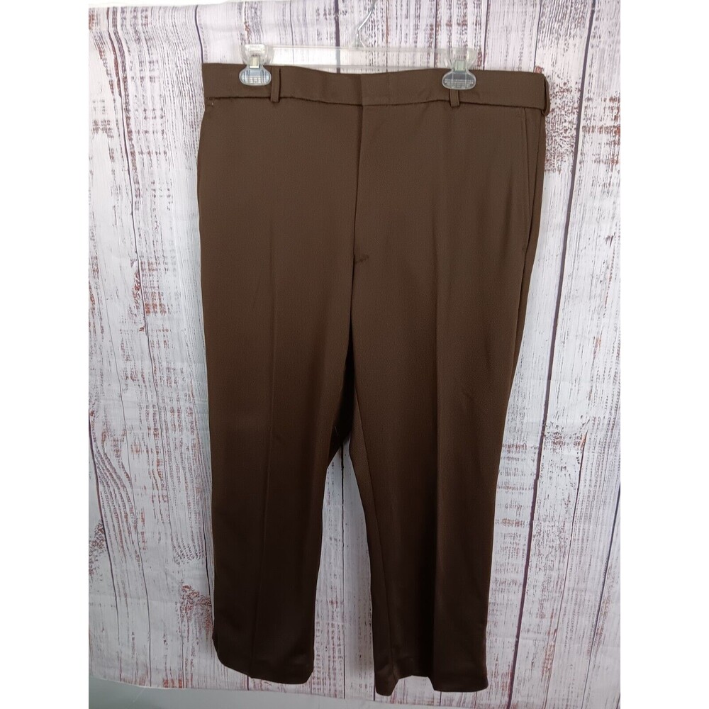 Vintage Habands  Pants Mens 36 Casual Dress Trouser Brown